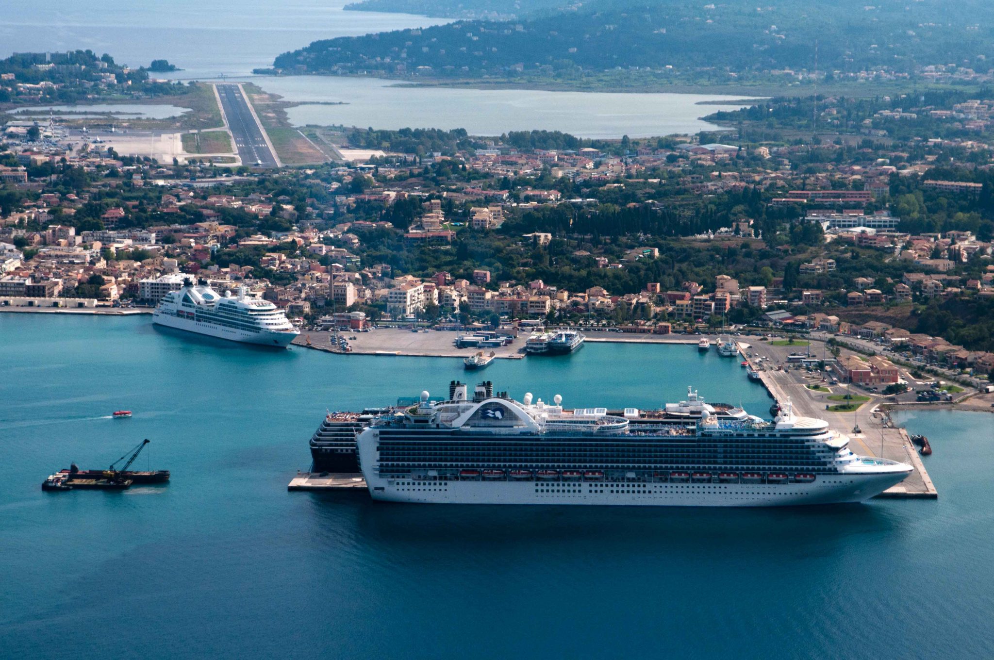 corfu cruise terminal webcam